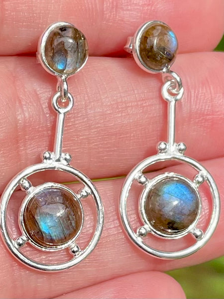 Labradorite Earrings - Morganna’s Treasures 