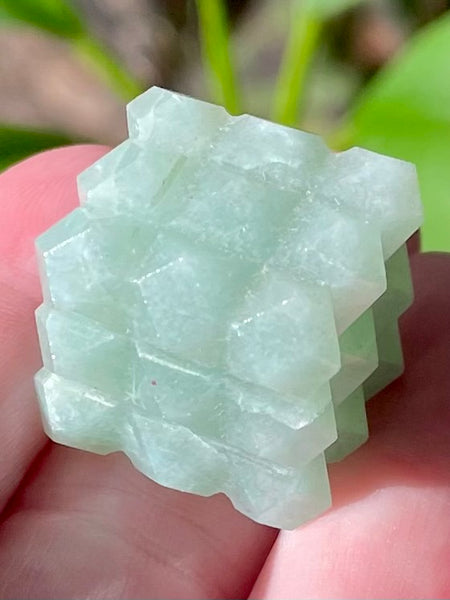 Green Aventurine Lemurian Power Cube - Morganna’s Treasures 