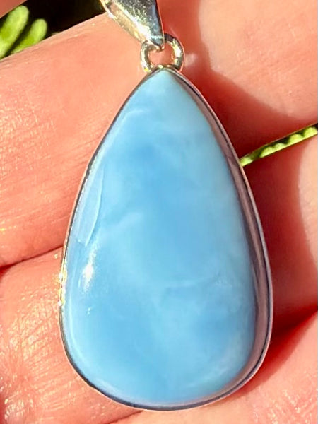 Blue Owyhee Opal Pendant - Morganna’s Treasures