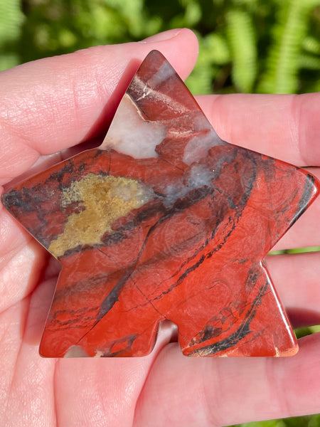 Brecciated Red Jasper Starman Wish Buddy - Morganna’s Treasures