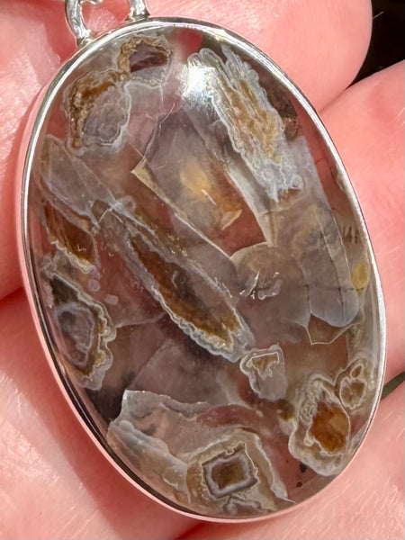 Turkish Tube Agate Pendant - Morganna’s Treasures