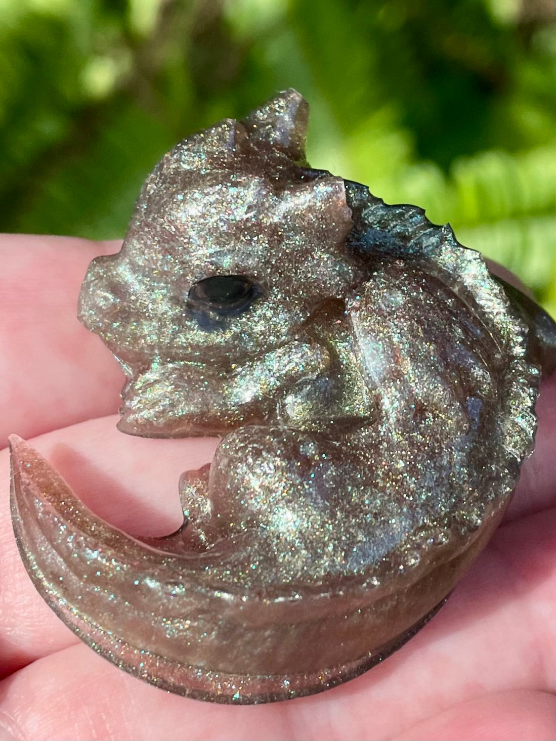 “Atlas” Resin Dragon - Morganna’s Treasures 