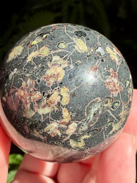 Brecciated Jasper Sphere
