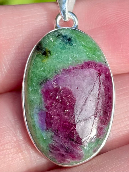 Ruby in Zoisite Pendant - Morganna’s Treasures