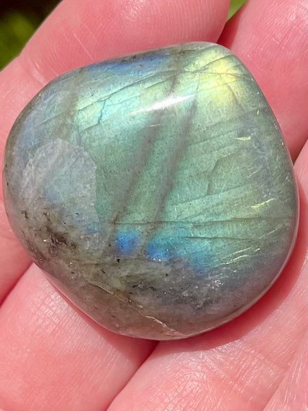 Labradorite Palm Stone - Morganna’s Treasures