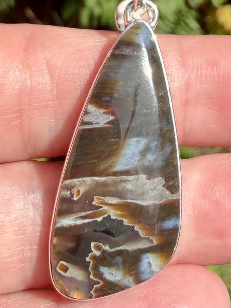Turkish Tube Agate Pendant - Morganna’s Treasures