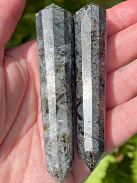 Quartz, Actinolite & Phlogopite Vogel - Morganna’s Treasures
