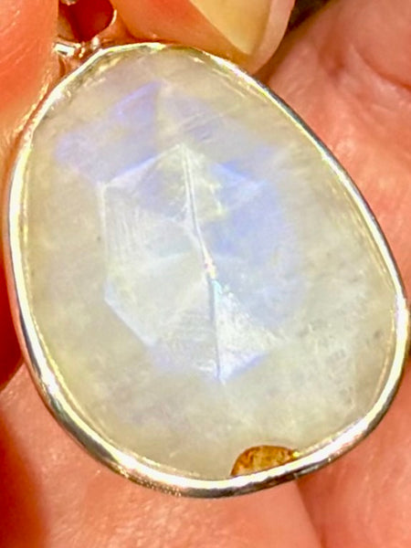 Faceted Moonstone Pendant - Morganna’s Treasures