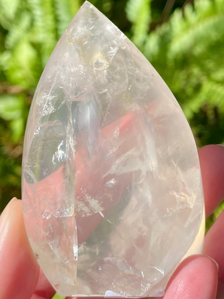 Gorgeous Clear Quartz Flame