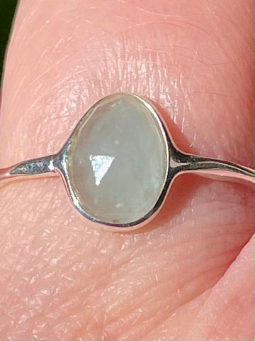 Faceted Aquamarine Ring Size 9