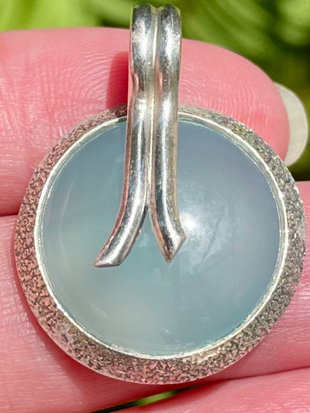 Aqua Chalcedony Pendant - Morganna’s Treasures 