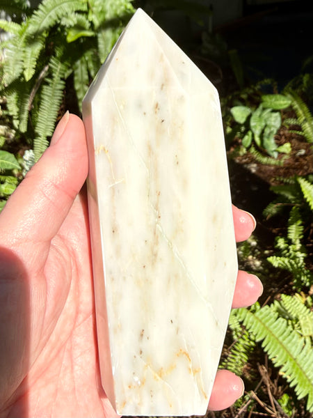 White Calcite Tower