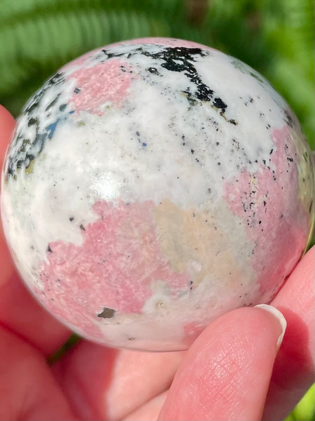 Rhodochrosite Sphere - Morganna’s Treasures