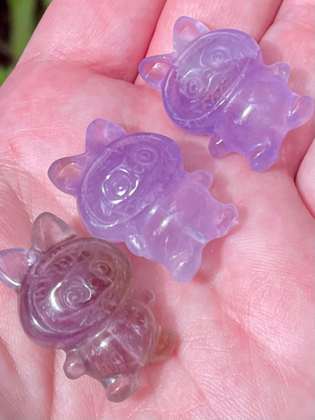 Purple Amethyst Labubu - Morganna’s Treasures