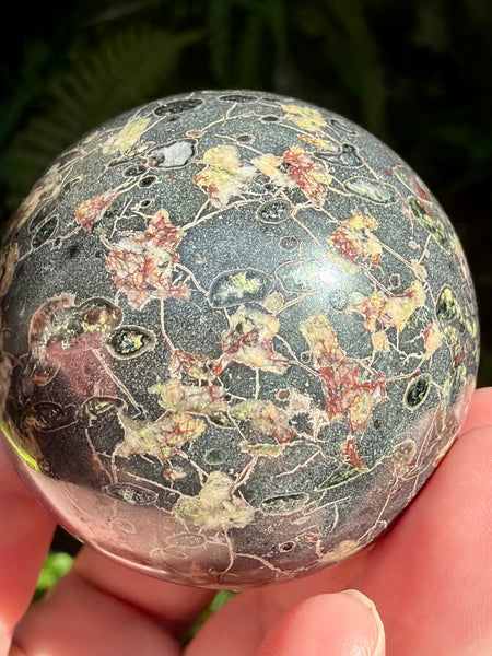 Brecciated Jasper Sphere