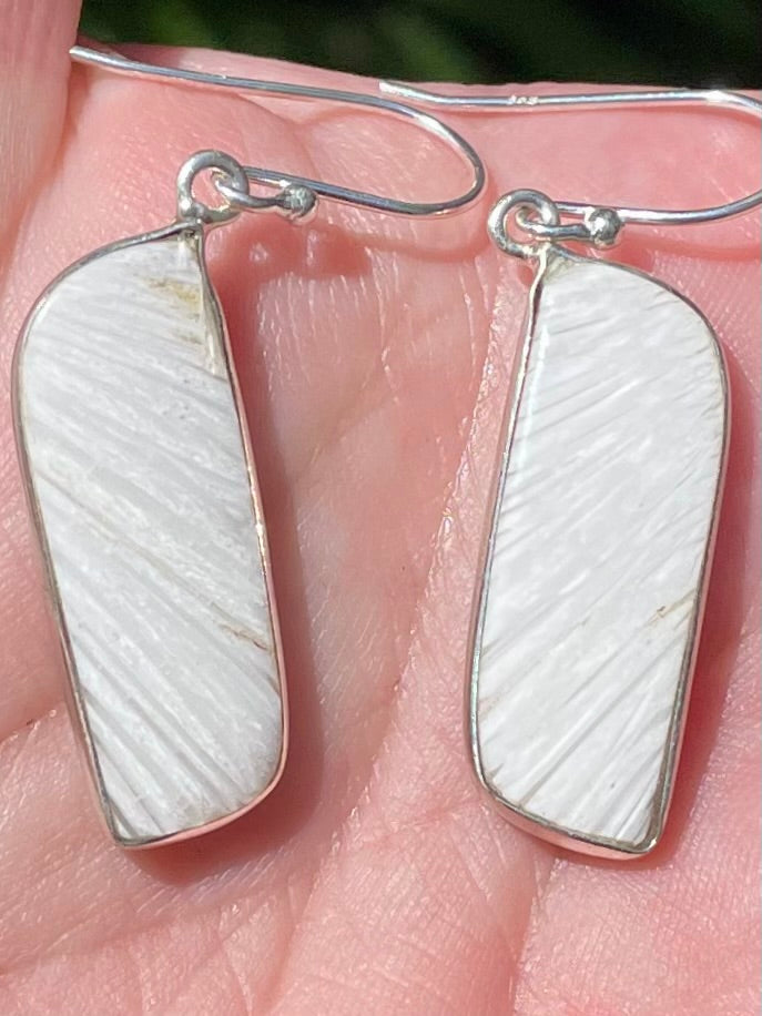 Scolecite Earrings - Morganna’s Treasures 