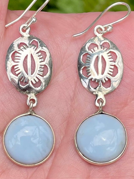 Blue Aragonite Earrings - Morganna’s Treasures 