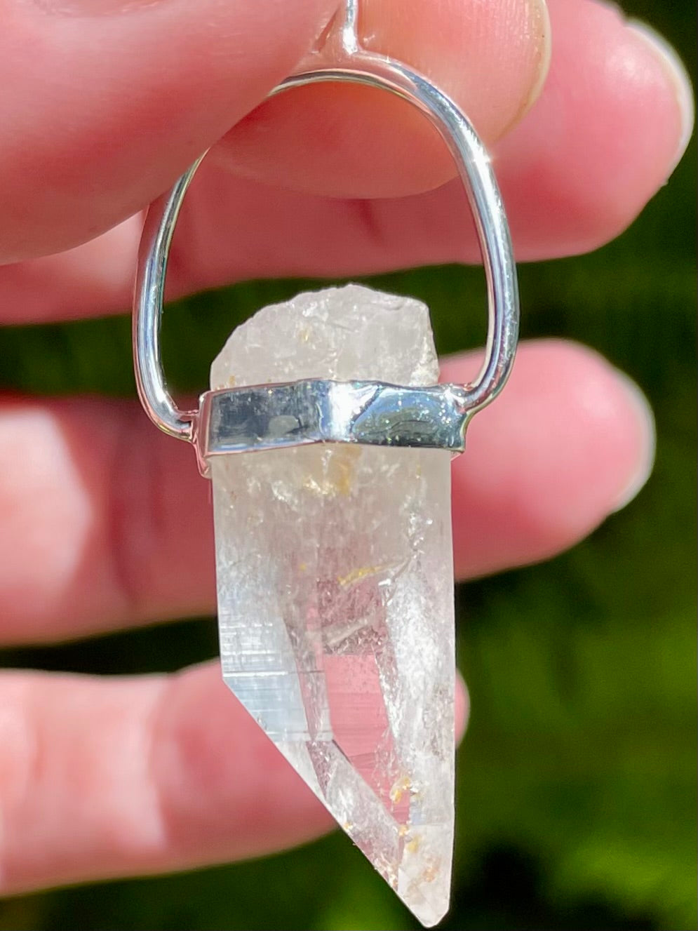 Lemurian Quartz Pendant - Morganna’s Treasures 