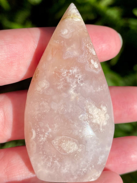 Small Flower Agate Flame - Morganna’s Treasures 