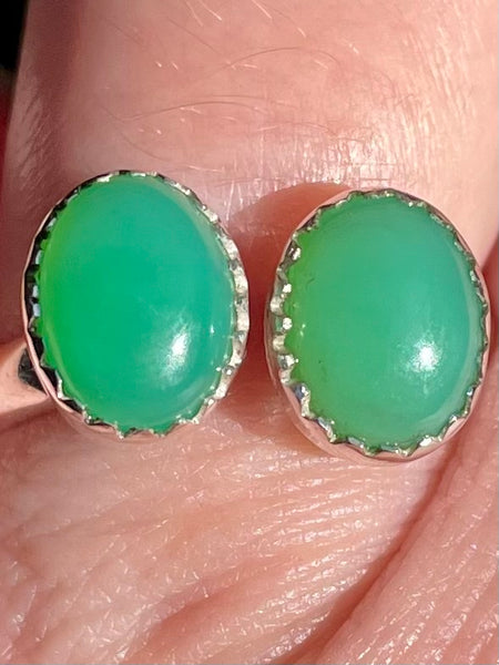 Chrysoprase Ring Size 8.5 - Morganna’s Treasures 