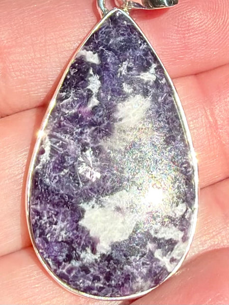 Beautiful Lepidolite Pendant
