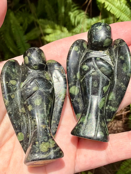 Kambaba Jasper Pocket Angel - Morganna’s Treasures