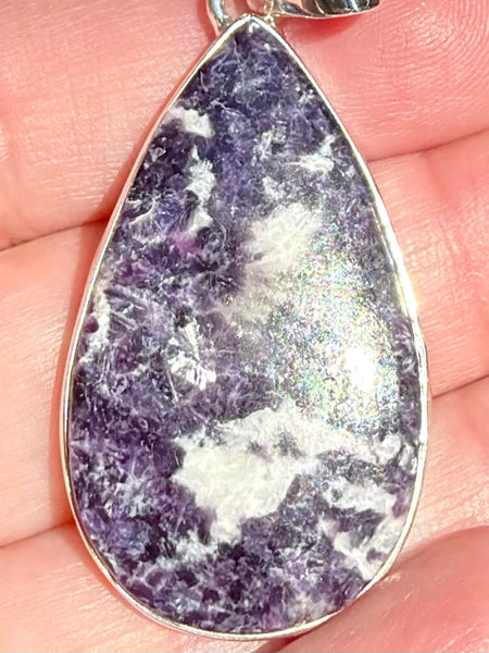 Beautiful Lepidolite Pendant