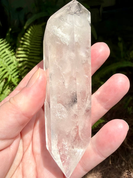Double-Terminated Clear Quartz Wand - Morganna’s Treasures