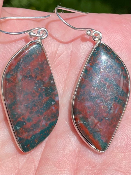 Bloodstone Earrings - Morganna’s Treasures 