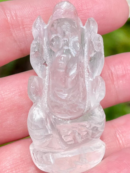 Clear Quartz Ganesha - Morganna’s Treasures