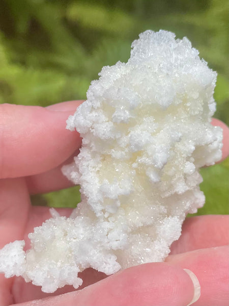 Fluorescent White Aragonite - Morganna’s Treasures 