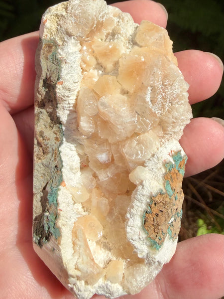 Stilbite Crystal Cluster