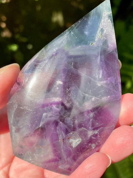 Beautiful Fluorite Flame