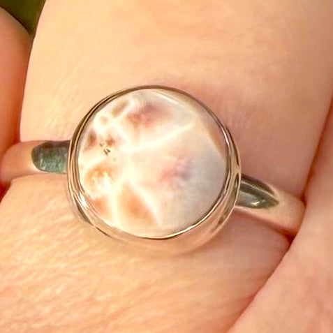 Natrolite Ring Size 8 - Morganna’s Treasures