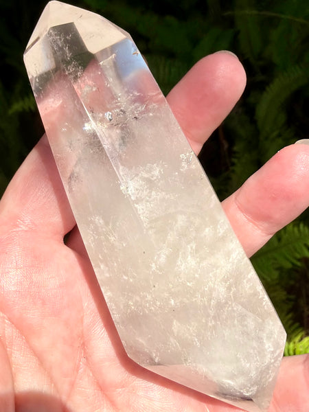 Double-Terminated Clear Quartz Wand - Morganna’s Treasures
