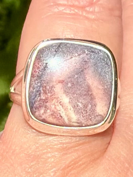 Porcelain Jasper Ring Size 8.5