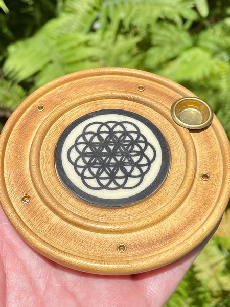 Flower of Life Incense Burner - Morganna’s Treasures