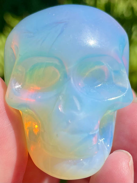 Opalite Skull - Morganna’s Treasures 