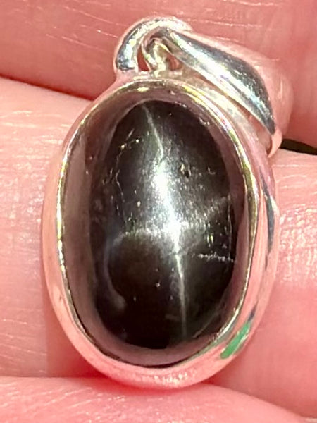 Black Star Diopside Pendant - Morganna’s Treasures