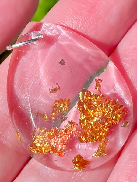 Beautiful Copper Resin Pendant - Morganna’s Treasures