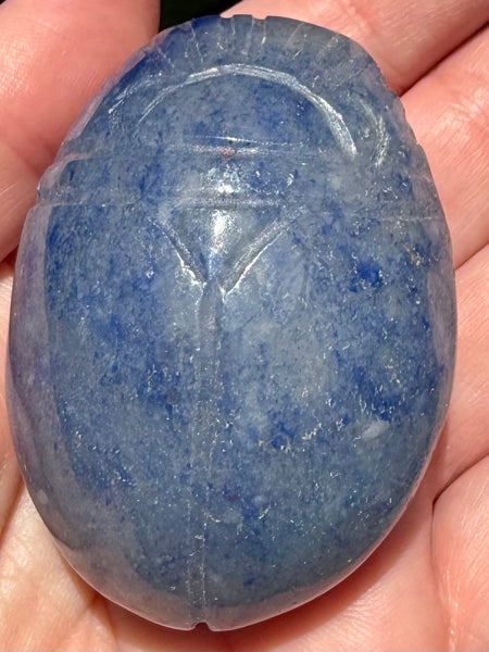 Dumortierite Scarab - Morganna’s Treasures
