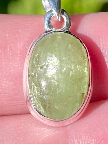 Green Kyanite Pendant