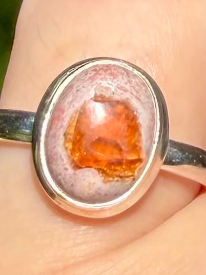 Mexican Cantera Opal Ring Size 8