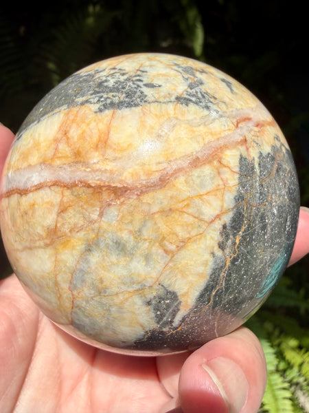 Zebra Jasper Sphere