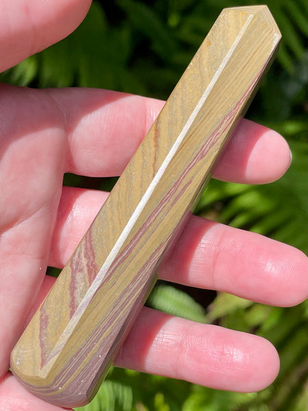Tiger Skin Jasper Crystal Massage Wand - Morganna’s Treasures