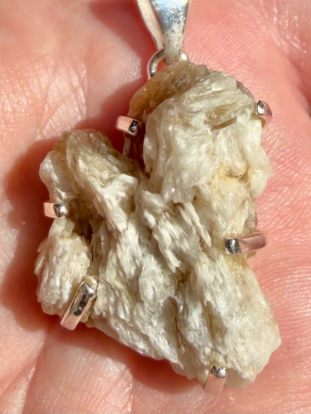 Rough Barite from Morocco Pendant