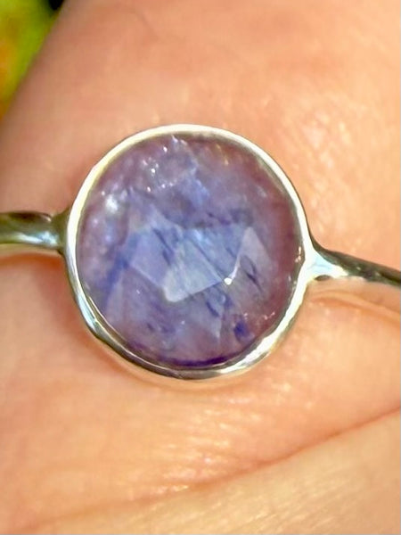 Faceted Iolite Ring Size 5.5 - Morganna’s Treasures