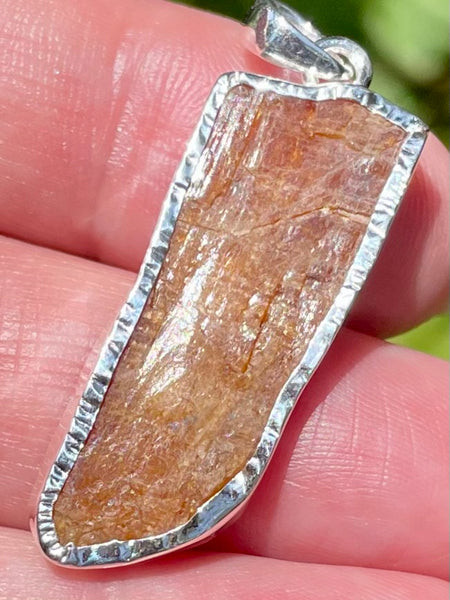 Rough Orange Kyanite Pendant - Morganna’s Treasures 