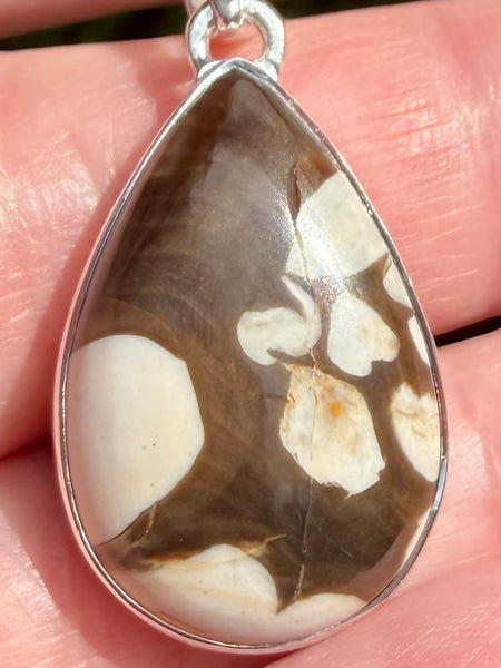 Peanut Wood Jasper Pendant - Morganna’s Treasures