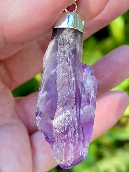 Elestial Root Amethyst Pendant - Morganna’s Treasures